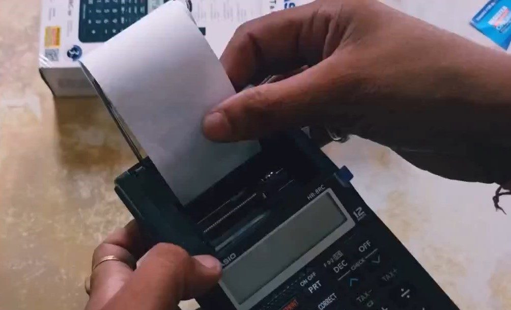 Calculatrice à imprimante Casio — photo 3
