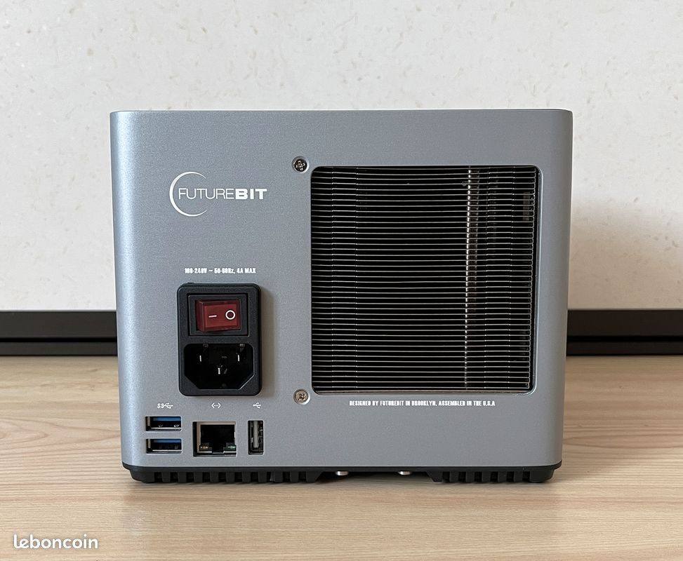 Miner FUTUREBIT Apollo II - Full Node Version - 10 TH/s - SSD NVMe 1 To - BTC Mining Crypto — photo 4