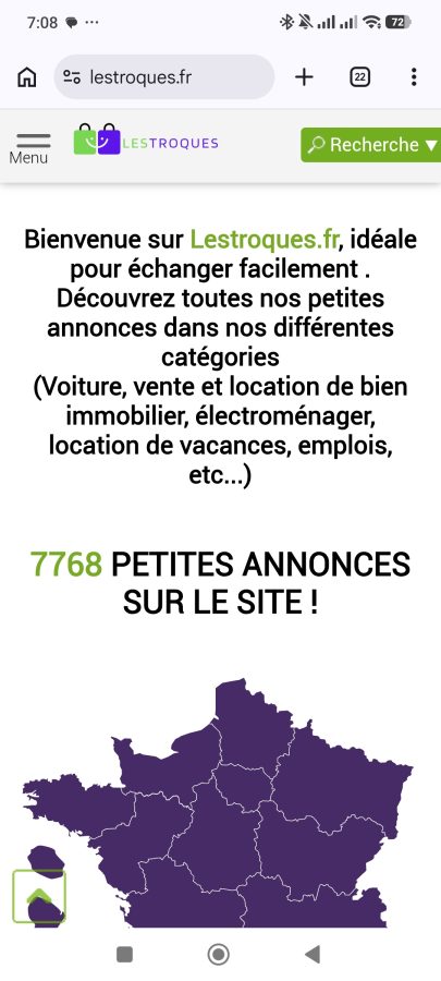 A VENDRE : Site de Petites Annonces Clé en Main – lestroques